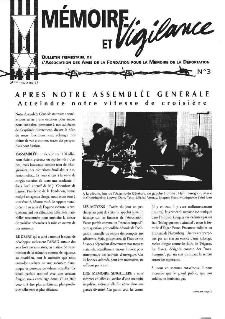 une M et V 3